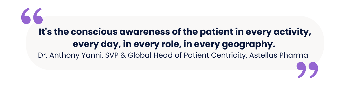 Anthony Yanni healthcare quote