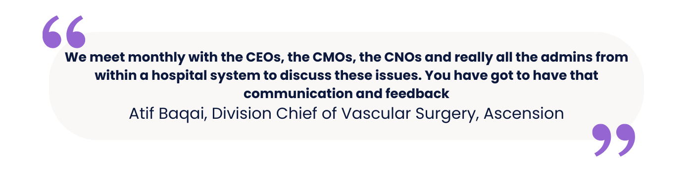 Atif Baqai Sustainability in Healthcare quote 1