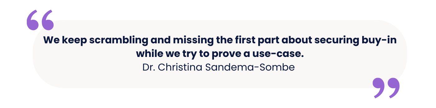 Christina Sandema-Sombe quote