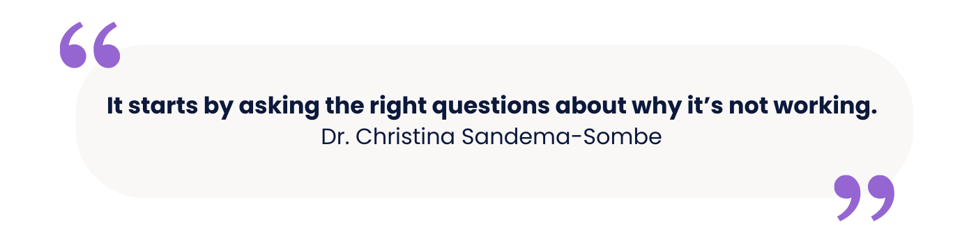 Christina Sandema-Sombe quote