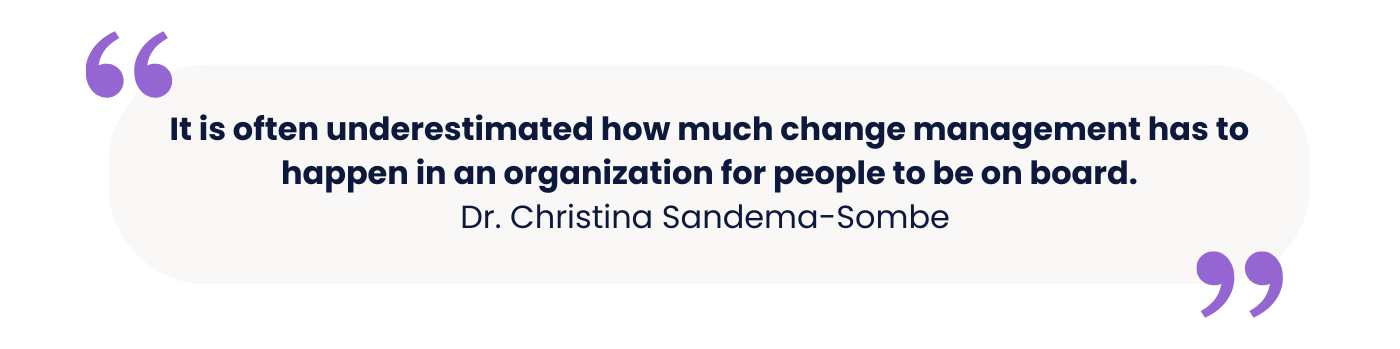 Christina Sandema-Sombe quote